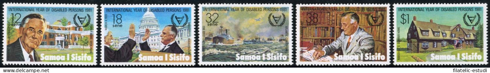 MED Samoa 484/89 1981 MNH - Samoa