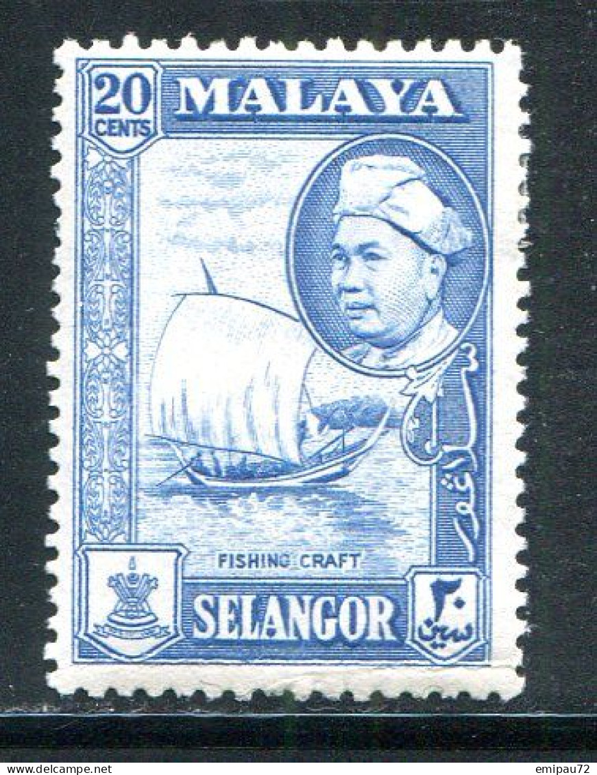 SELANGOR- Y&T N°73- Neuf Avec Charnière * - Selangor