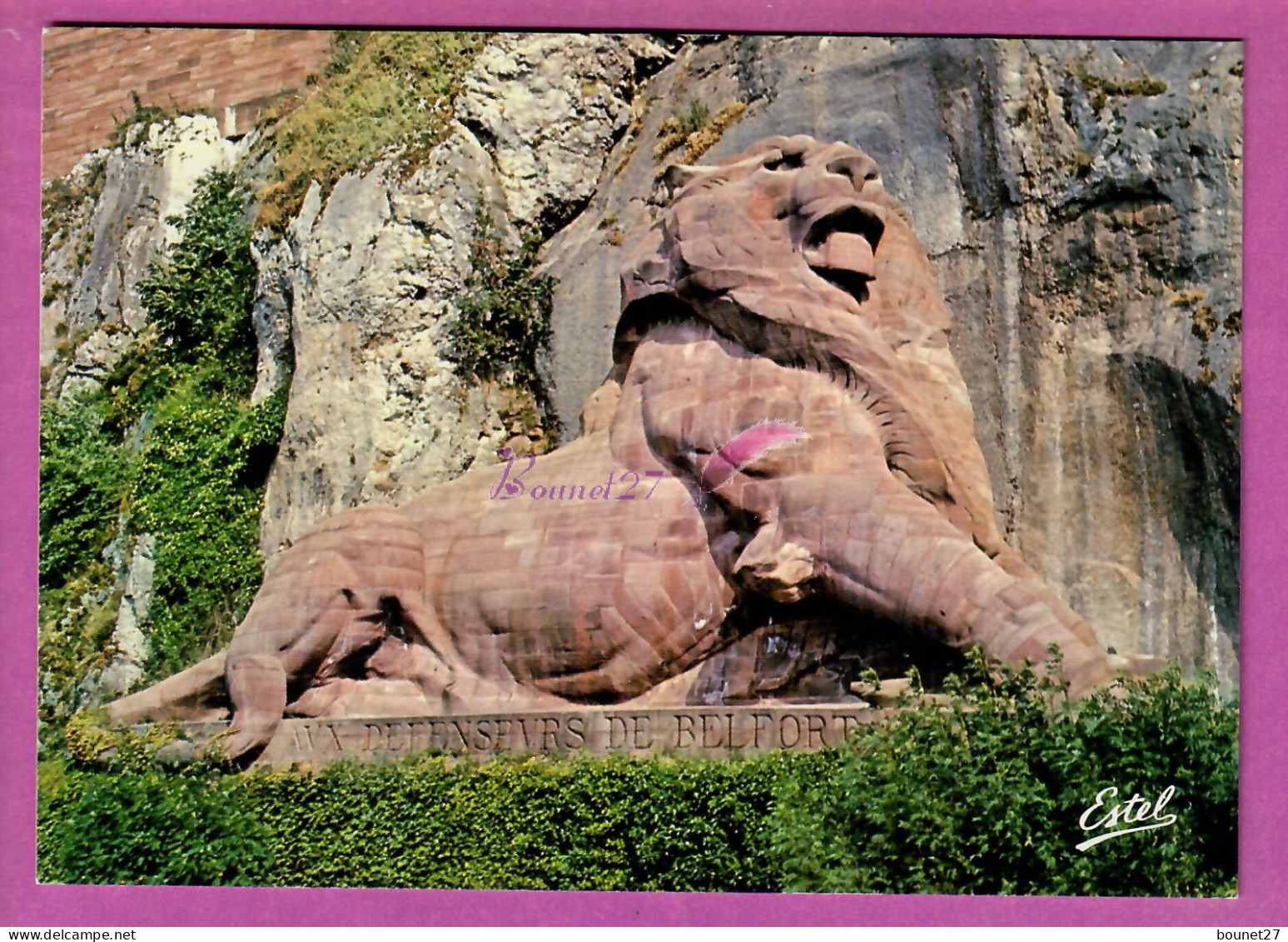 BELFORT 90 - LE LION En Grés Rouge Territoire De Belfort - Belfort – Le Lion