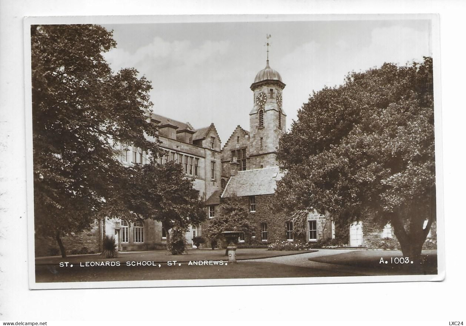 ST. LEONARDS SCHOOL. ST. ANDREWS. - Fife