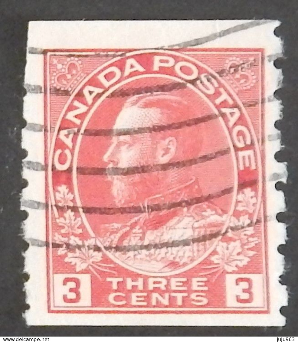 CANADA YT 111bB  OBLITÉRÉ "GEORGE V" ANNÉES 1918/1925 - Gebraucht