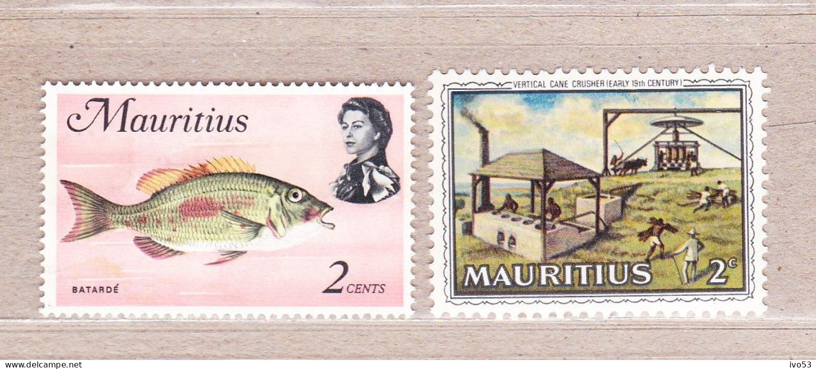 Lotje Zegels Mauritius Gestempeld - Mauricio (1968-...)