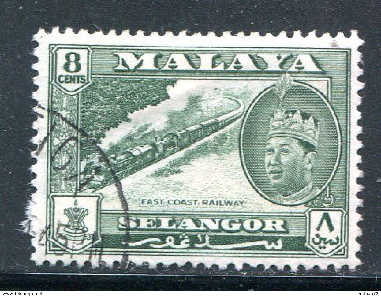 SELANGOR- Y&T N°83- Oblitéré - Selangor
