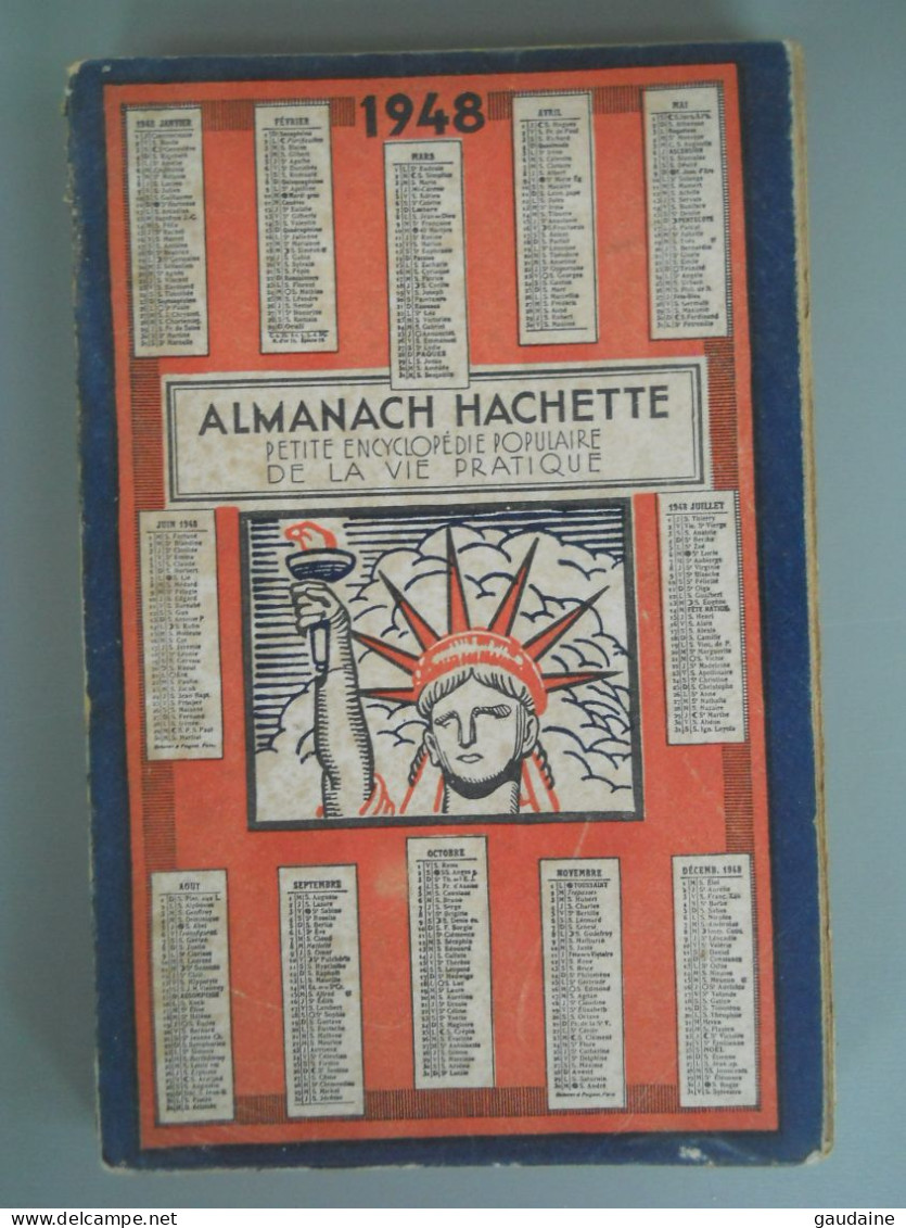 ALMANACH HACHETTE - 1948 - Petite Encyclopédie Populaire De La Vie Pratique - Encyclopédies