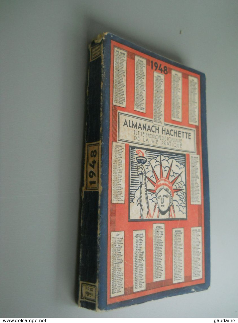 ALMANACH HACHETTE - 1948 - Petite Encyclopédie Populaire De La Vie Pratique - Encyclopédies