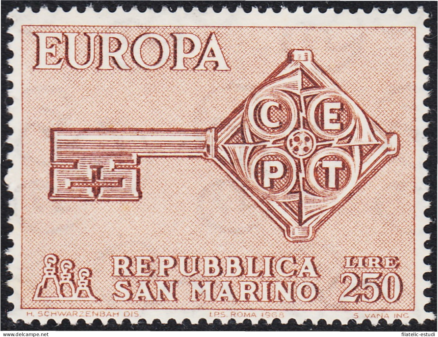 San Marino 720 1968 Europa MNH - Otros & Sin Clasificación