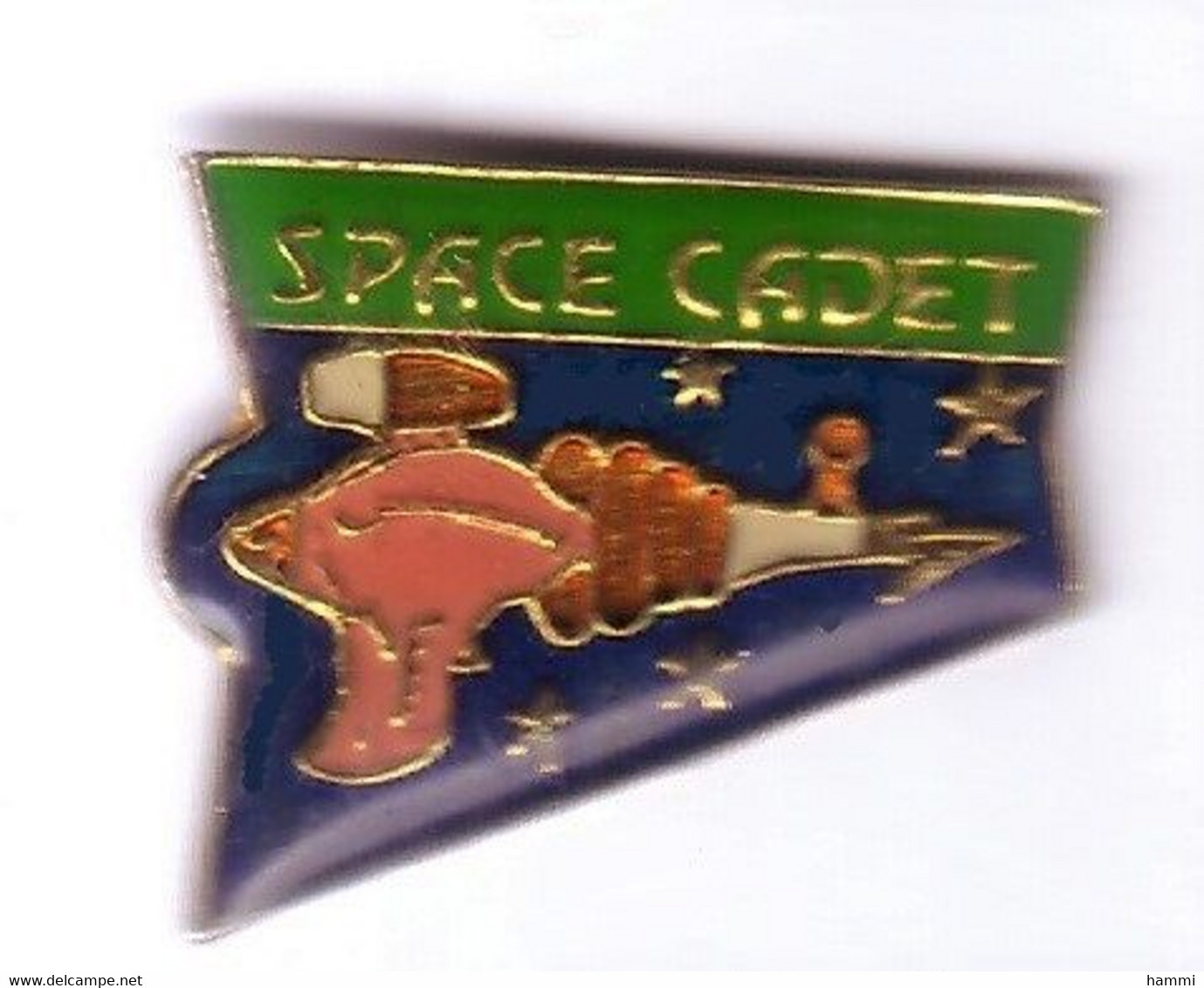 D159 Pin's SPACE CADET ESPACE FUSEE  Achat Immédiat - Espace