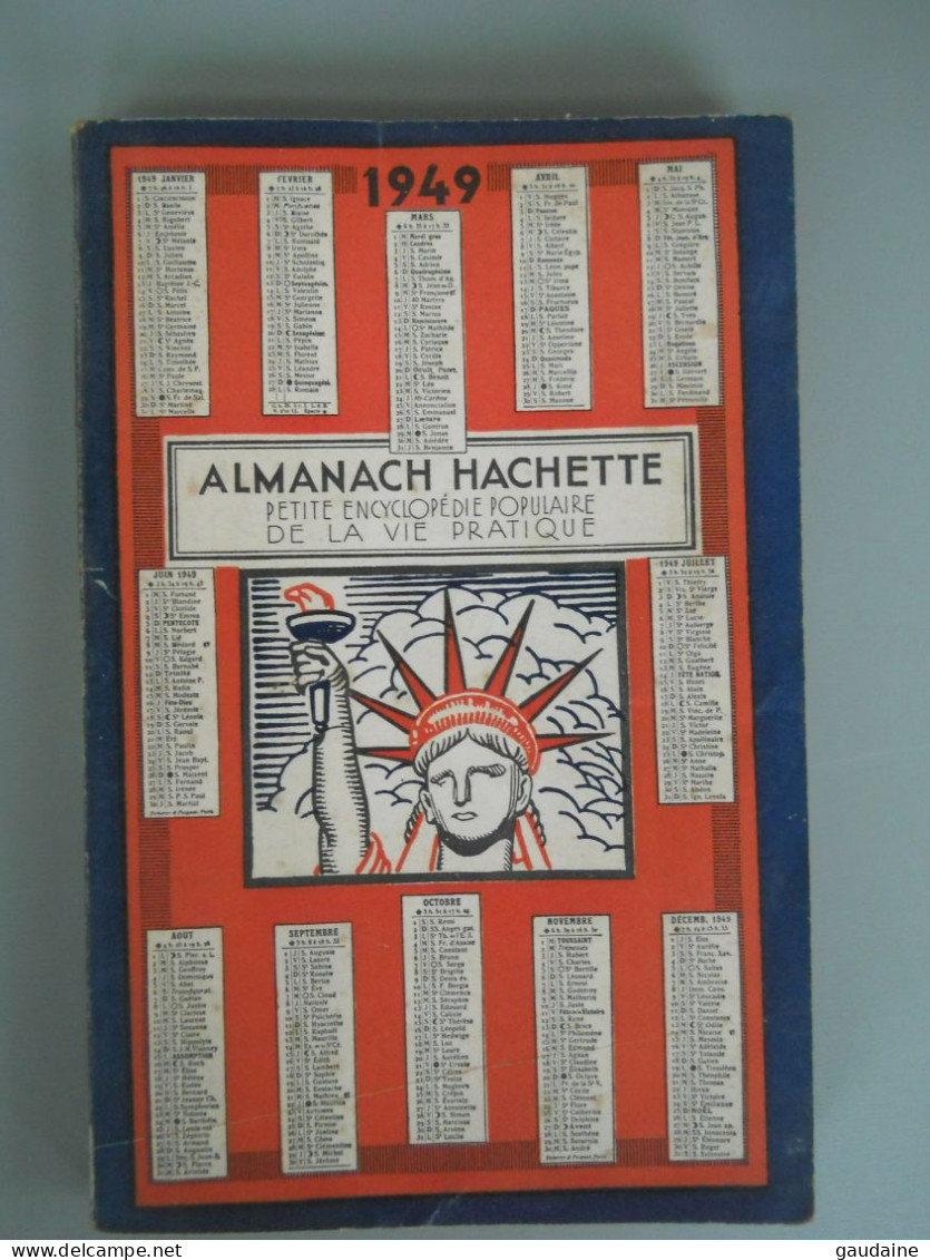 ALMANACH HACHETTE - 1949 - Petite Encyclopédie Populaire De La Vie Pratique - Encyclopaedia