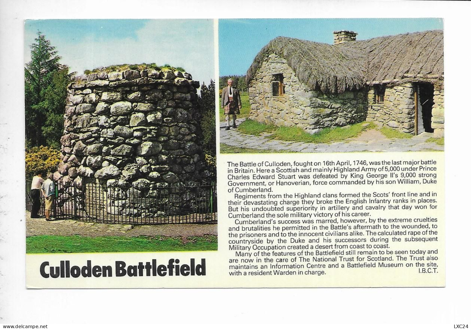 CULLODEN BATTLEFIELD. - Inverness-shire