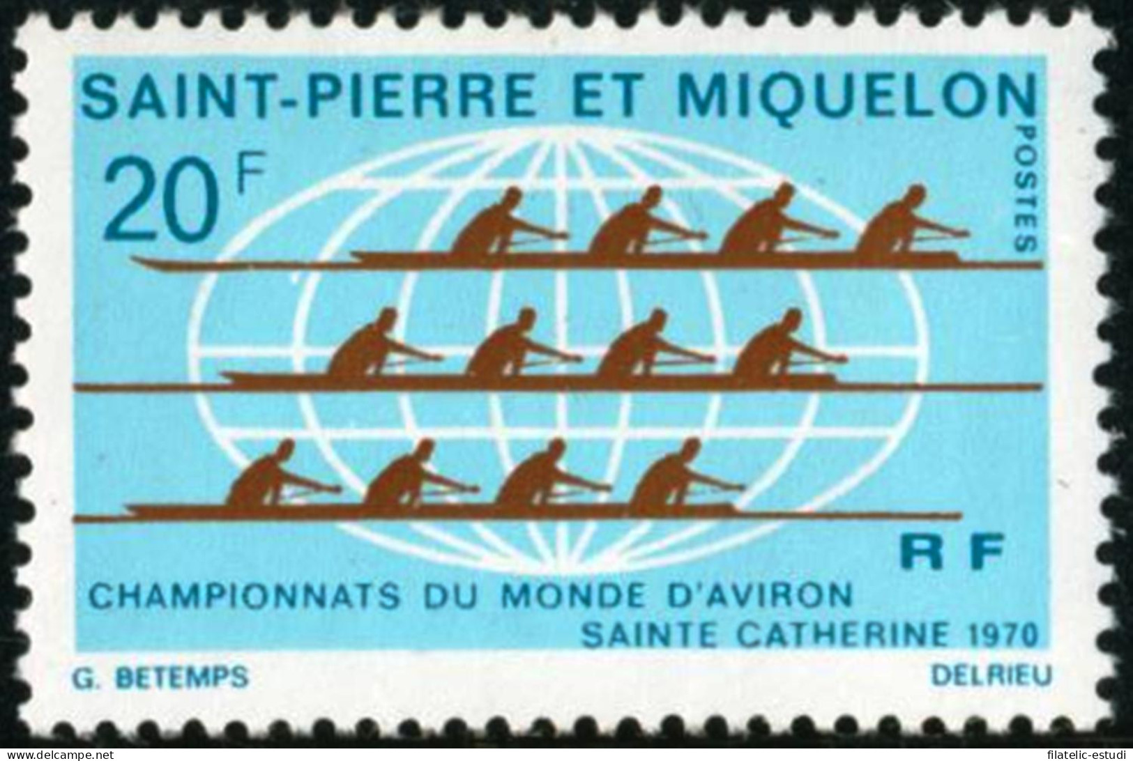 DEP6 San Pedro Y Miguelón Saint Pierre Et Miquelon  Nº 405  1970  MNH - Altri & Non Classificati