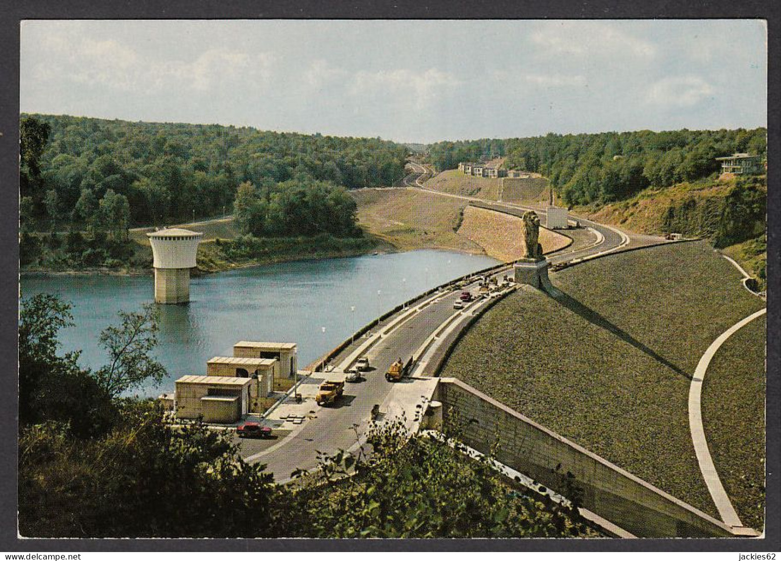 105060/ LA GILEPPE, Barrage Rehaussé En 1971  - Gileppe (Stuwdam)