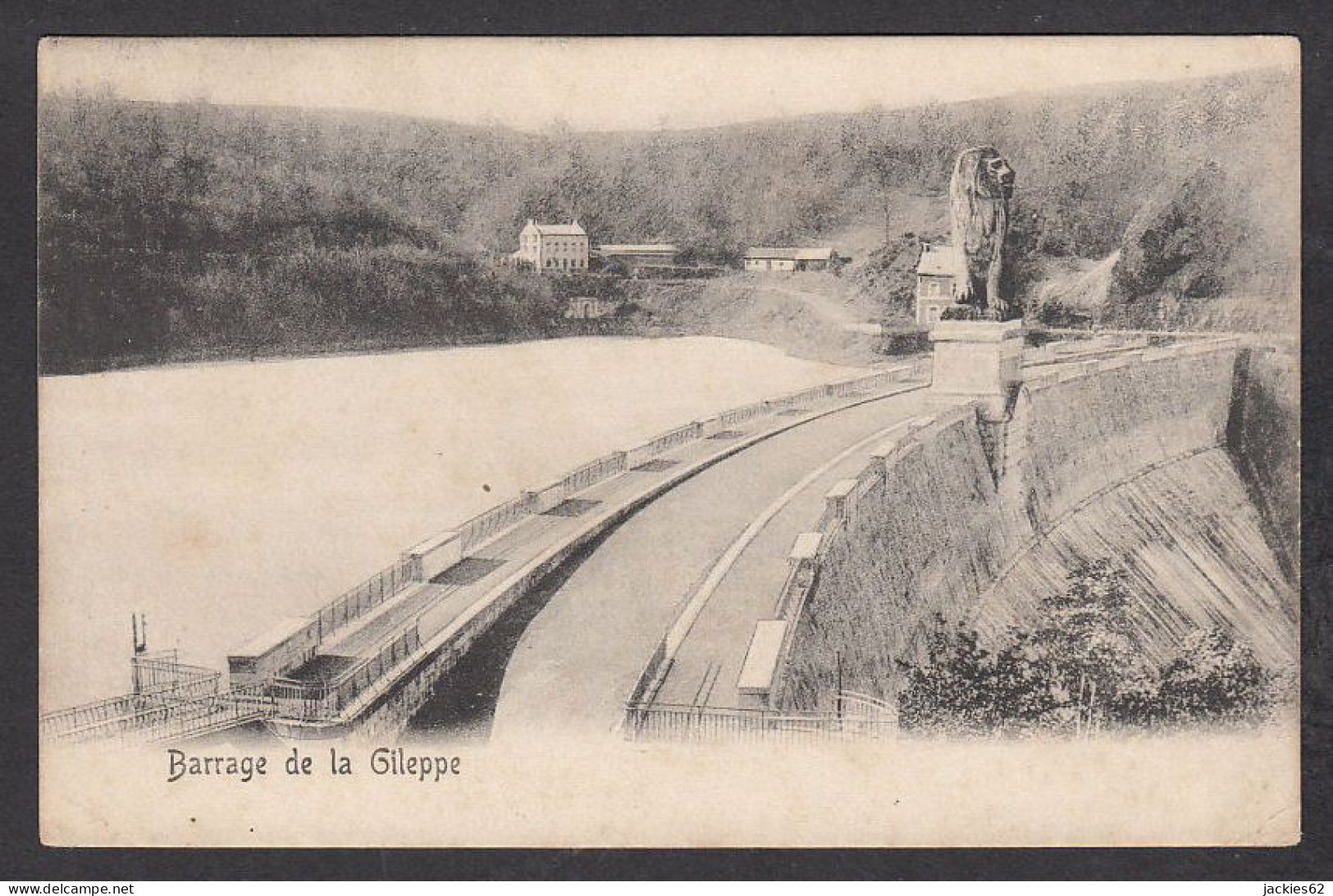 105059/ LA GILEPPE, Barrage, 1905 - Gileppe (Barrage)