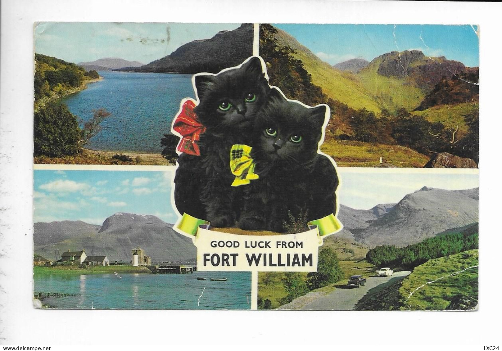 GOOD LUCK FROM FORT WILLIAM. - Inverness-shire