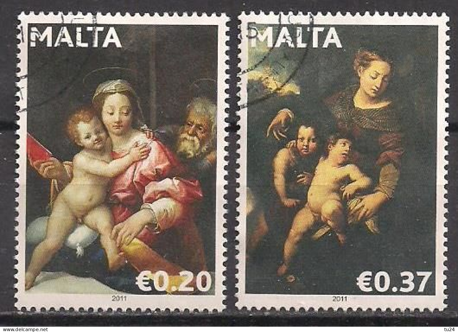 Malta (2011)  Mi.Nr.  1692 + 1693  Gest. / Used  (5hf09) - Malte