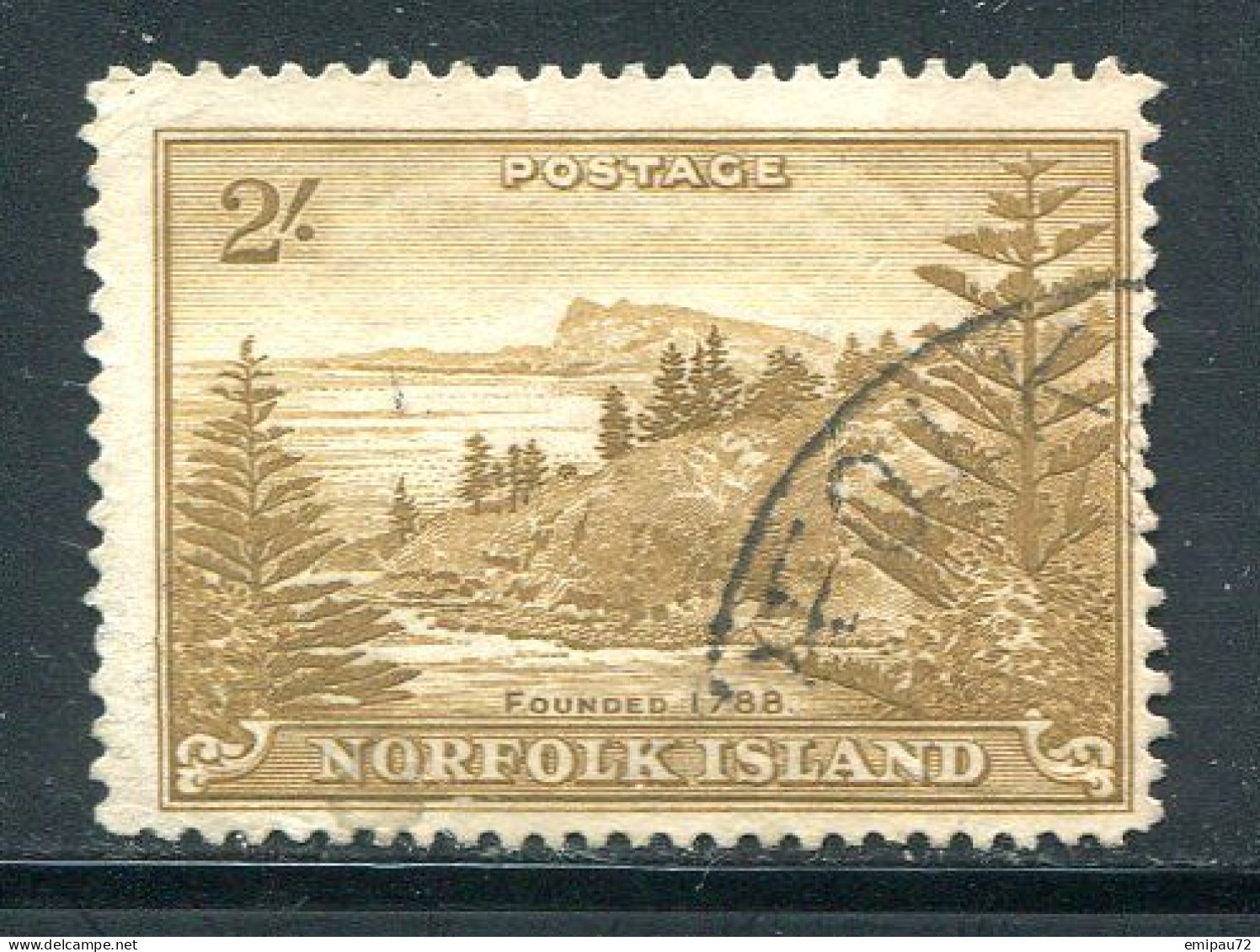 NORFOLK- Y&T N°12- Oblitéré - Norfolk Island