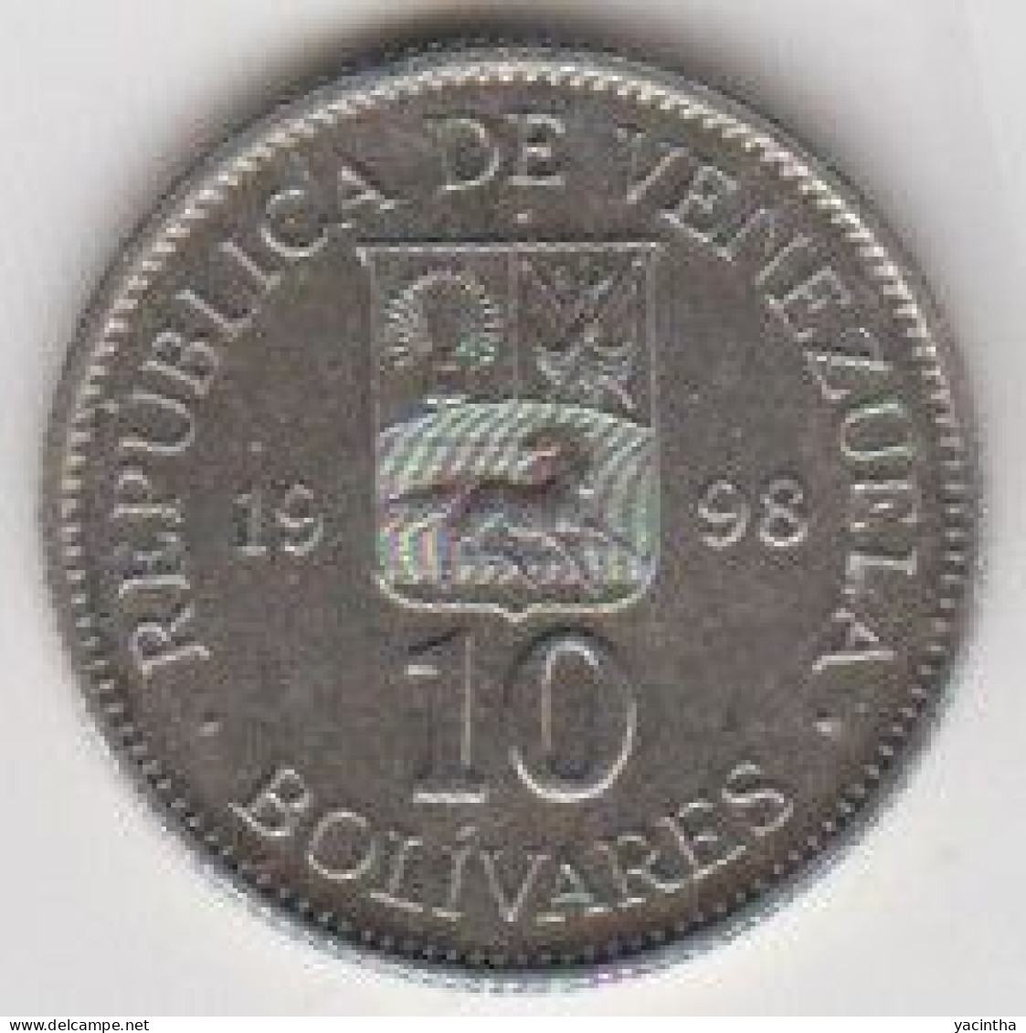 @Y@   Venezuela  10 Bolivaris  1998       (4290)  Unc - Venezuela