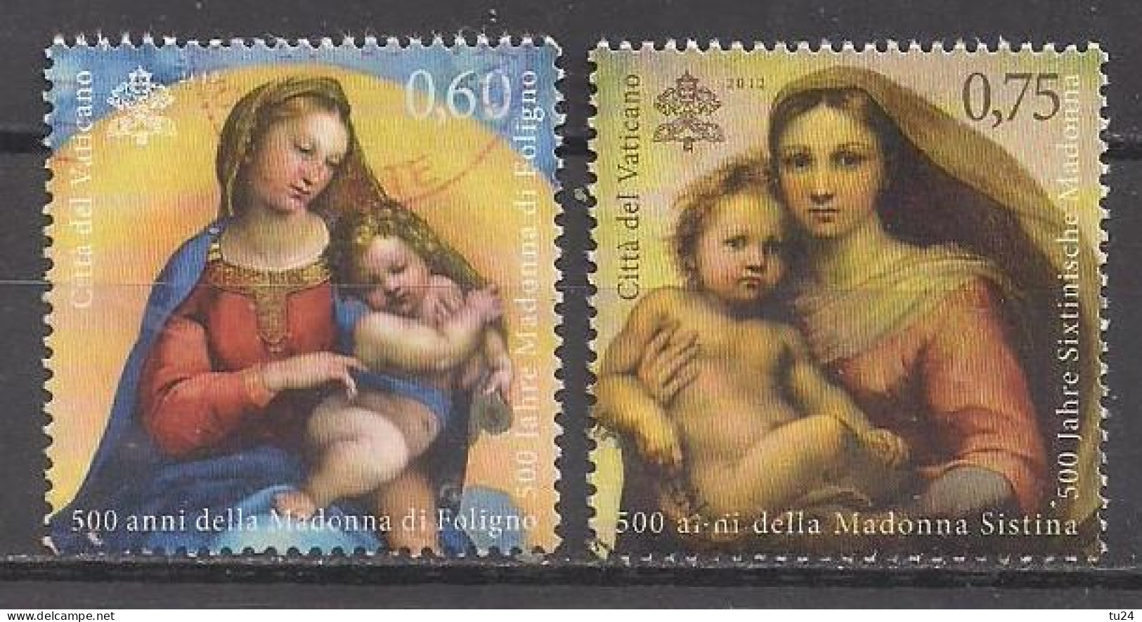 Vatikan  (2012)  Mi.Nr.  1733 + 1734  Gest. / Used  (5hf11) - Used Stamps