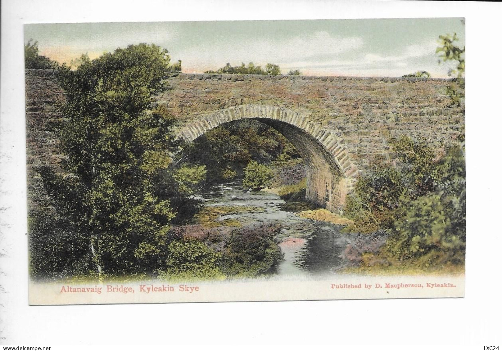 ALTANAVAIG BRIDGE. KYLEAKIN SKYE. - Inverness-shire