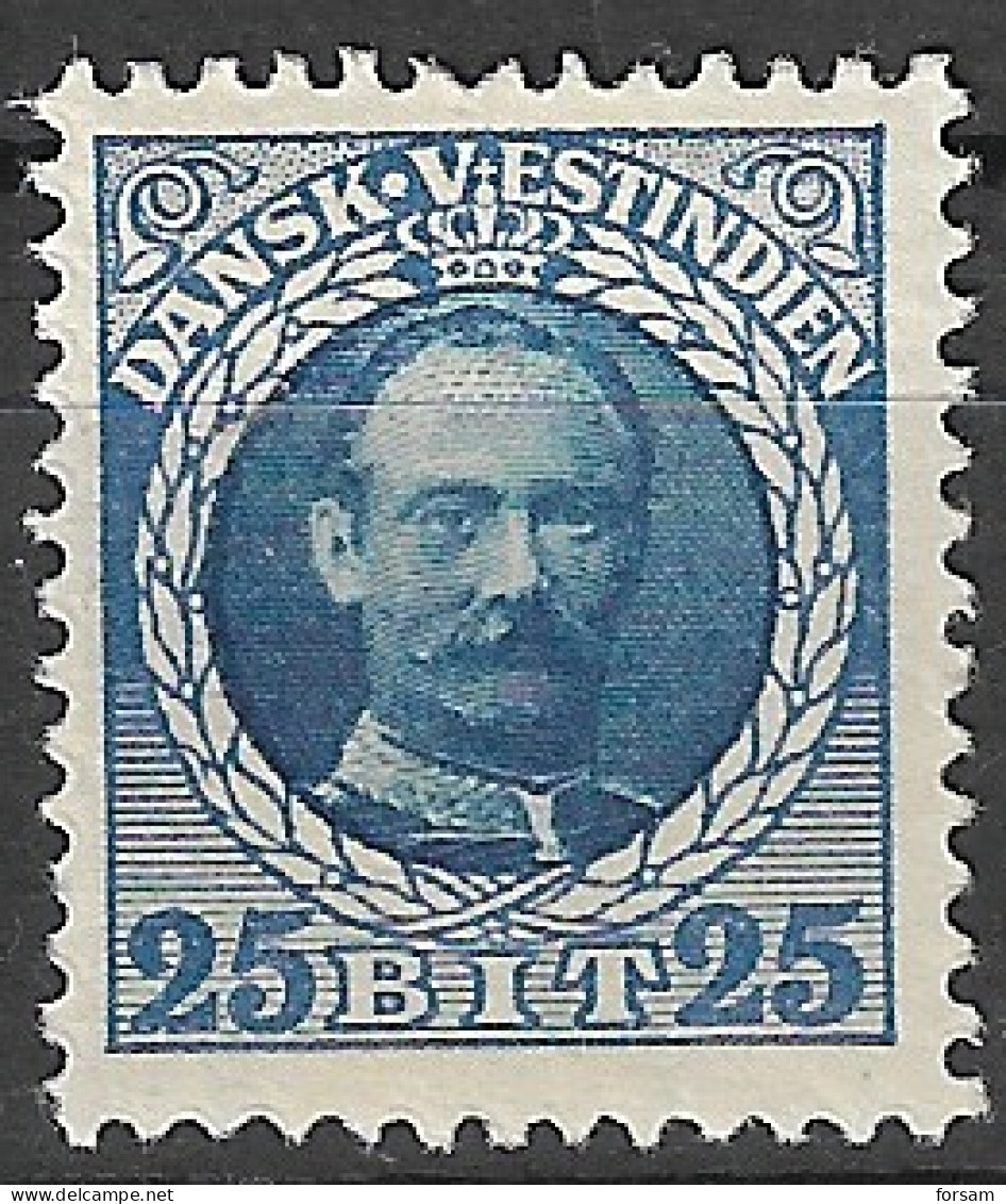DANISH WEST INDIA..1907..Michel # 45...MLH. - Danemark (Antilles)