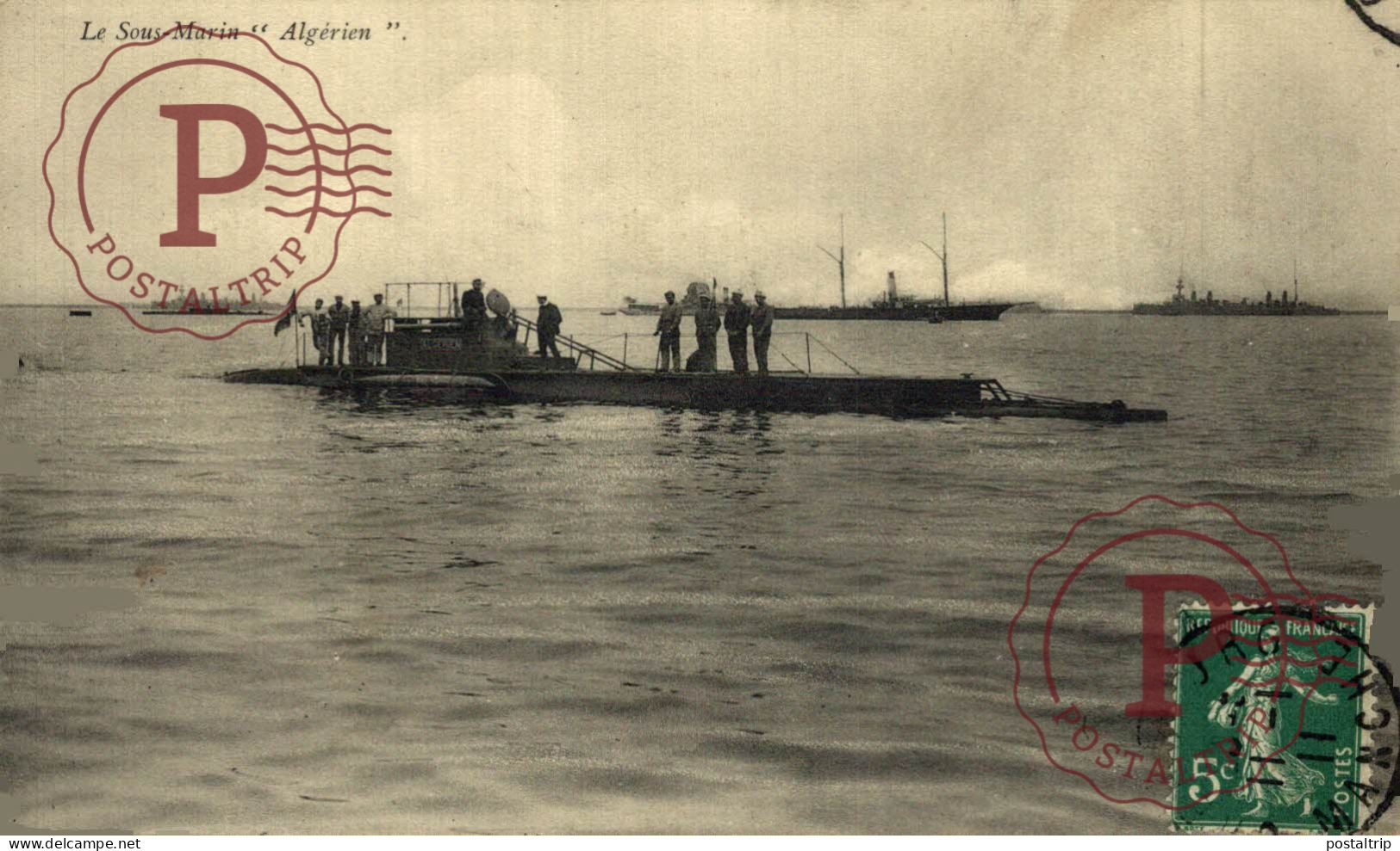 SOUS MARIN -- ALGERIEN. SUBMARINO. - Submarinos