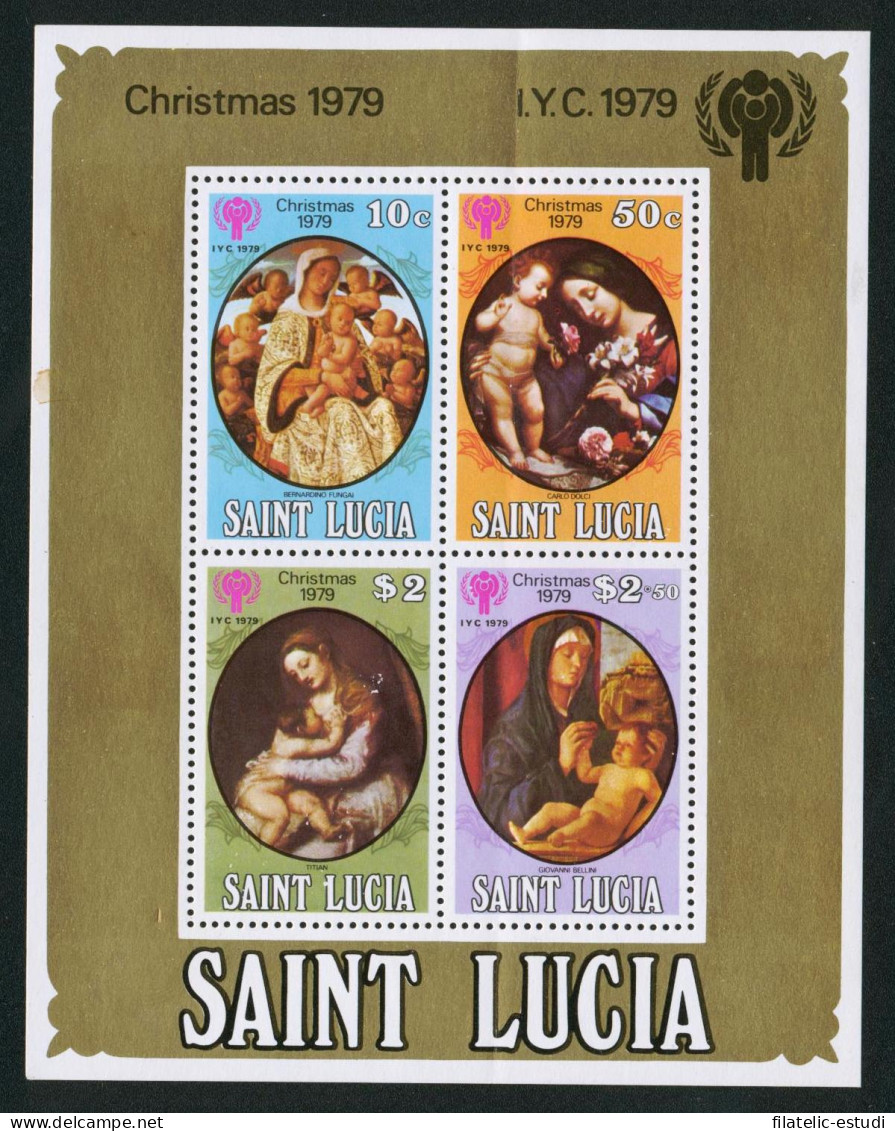 REL Santa Lucía HB 18 1979 MNH - St.Lucia (1979-...)