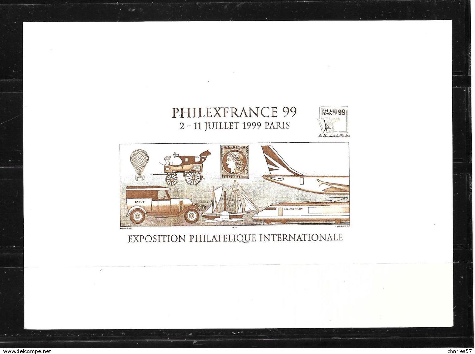 / France: Epreuve D'artiste PHILEXFRANCE 99 - Künstlerentwürfe