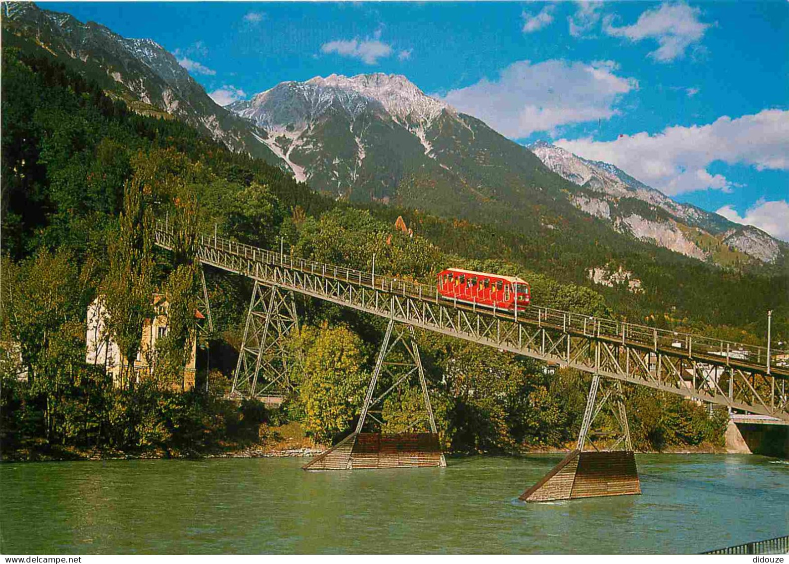 Trains - Funiculaires - Innsbruck - Hungerburgbahn - CPM - Carte Neuve - Voir Scans Recto-Verso - Funicular Railway