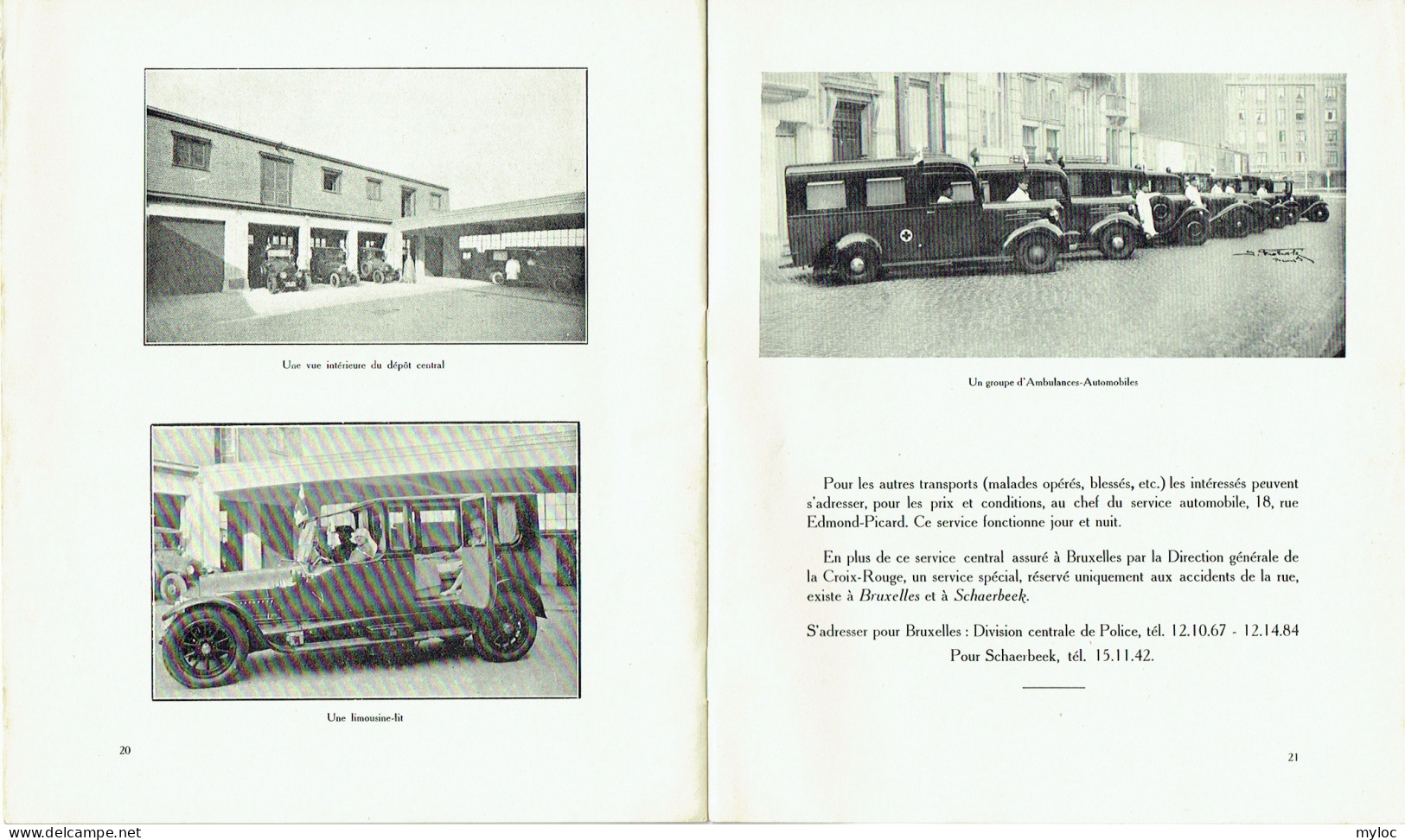 Services Centraux De La Croix Rouge De Belgique, 24 Pages Illustrées De Nombreuses Photos. Rare. - Red Cross