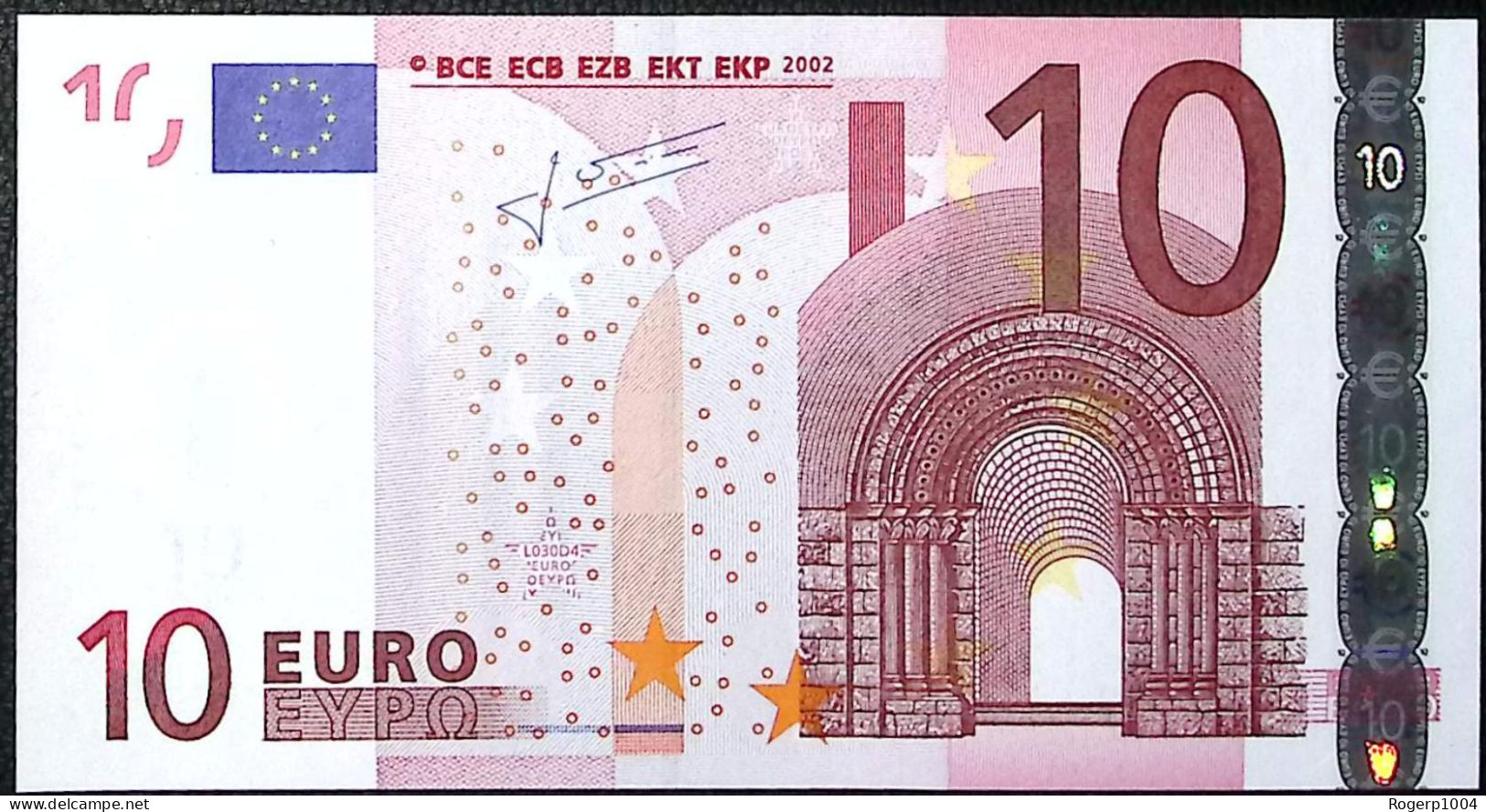 FRANCE * 10 Euros * 22/07/2008 * Etat/Grade NEUF/UNC * Tirage (U) L030 D4 - 10 Euro