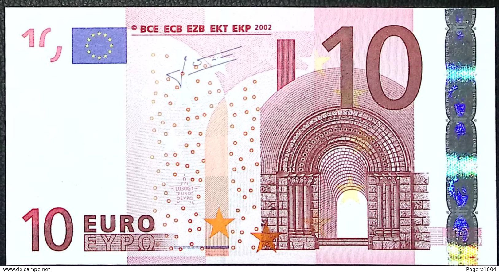 FRANCE * 10 Euros * 22/07/2008 * Etat/Grade NEUF/UNC * Tirage (U) L030 G1 - 10 Euro