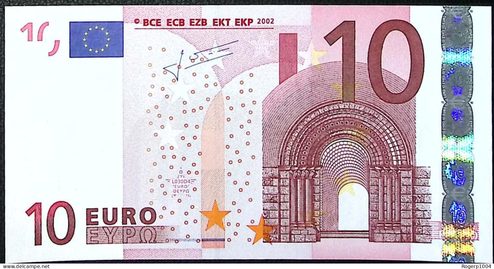 FRANCE * 10 Euros * 22/07/2008 * Etat/Grade NEUF/UNC * Tirage (U) L030 D4 - 10 Euro