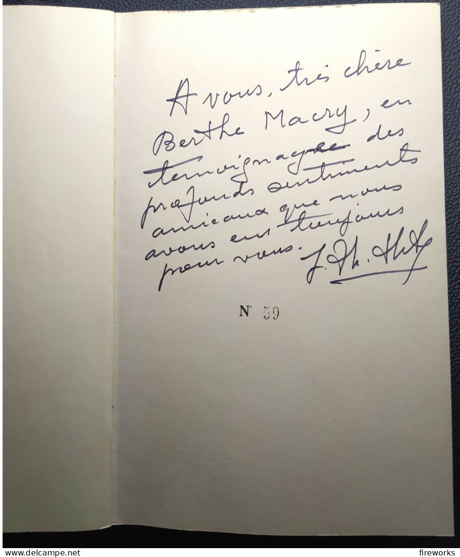 "TOURBILLONS" RECUEIL DE POÈMES & DÉDICACE DE JEAN THÉOPHILE PLET ET ILLUSTRATION DE GEORGES BRONNER - 1972 - Autores Franceses