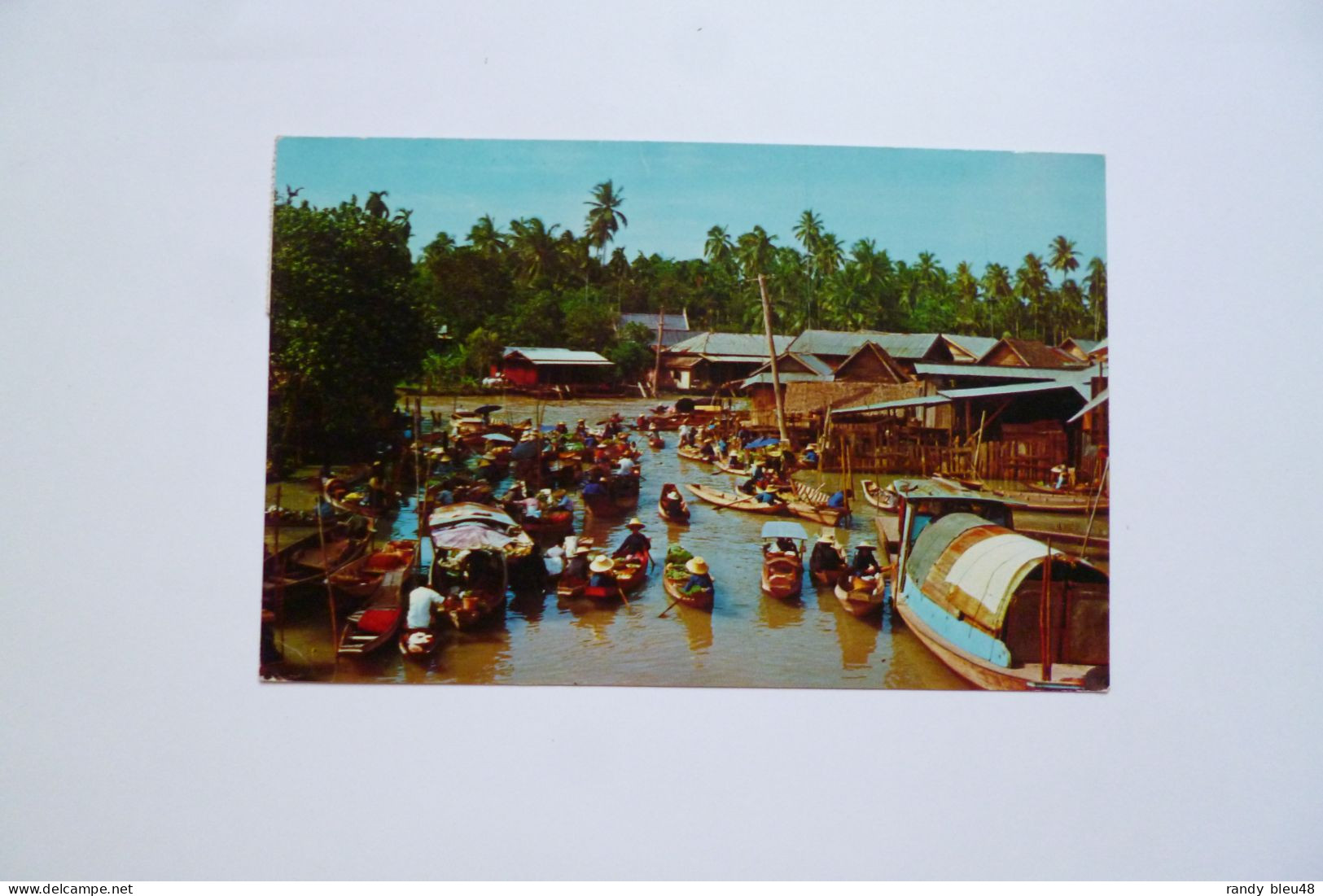 FLOATING MARKET  -    Thailand   -  THAILANDE - Tailandia