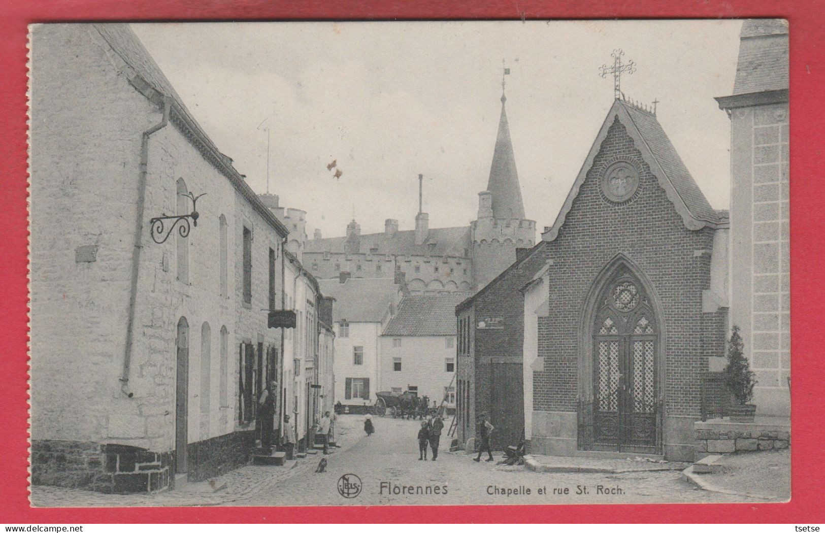 Florennes - Chapelle Et Rue St. Roch - 1911 ( Voir Verso ) - Florennes