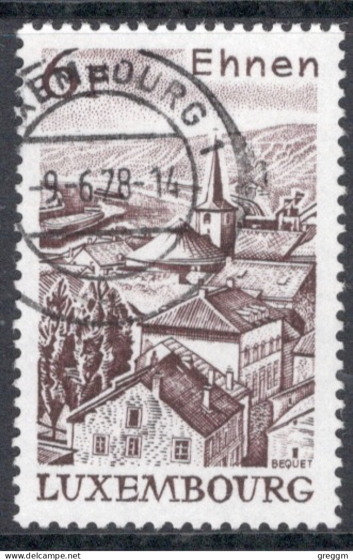 Luxembourg 1977 Single Stamp For Landscapes In Fine Used - Usati