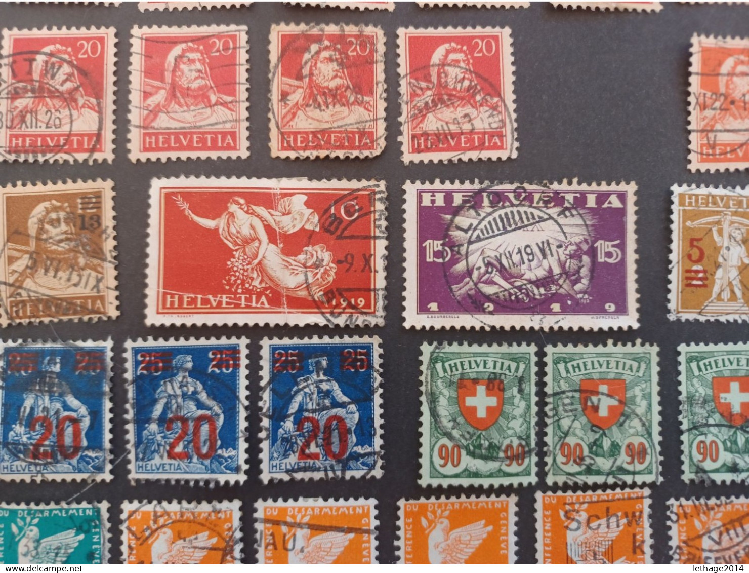 SVIZZERA SWITZERLAND FROM 1862 HELVETIA TO 1960 BIG STOCK MIX SERVICE AIRMAIL PRO JUVENTUE FRAGMANT 90 SCANNERS -- GIULY