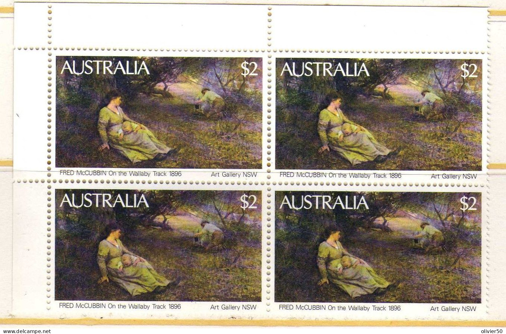 Australie -  2 D. Fred Mc Cubbin - Neufs** - MNH - Mint Stamps