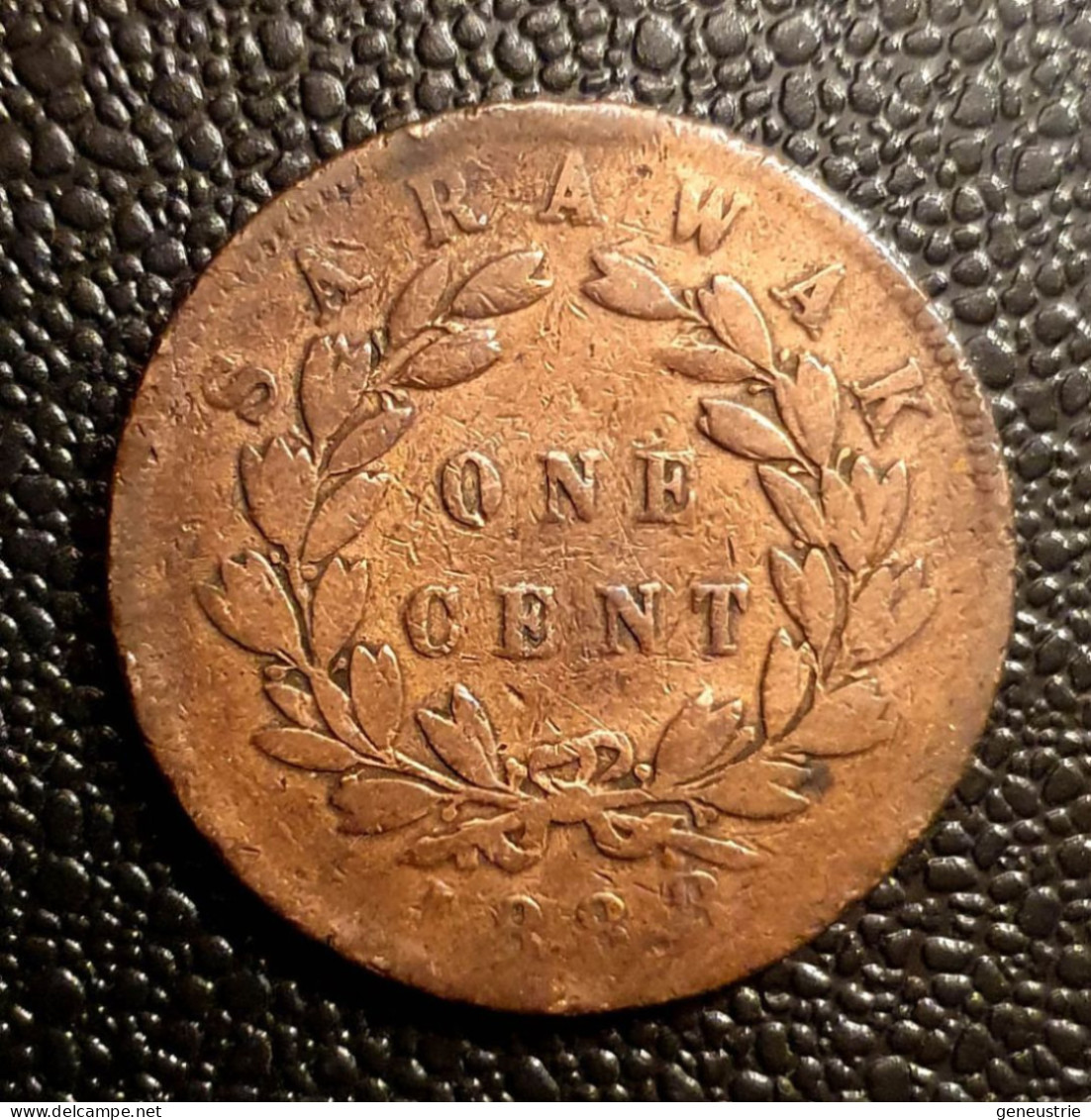 Pièce Malaysie "Sarawak - One Cent 1883 . C. BROOKE - RAJAH" - Malesia