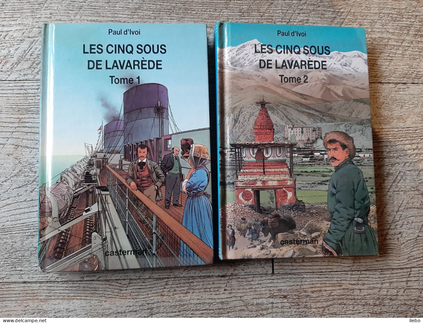 Les Cinq Sous De Lavarede  Paul D'ivoi Casterman Illustré Métivet Aventure1993 - Aventura