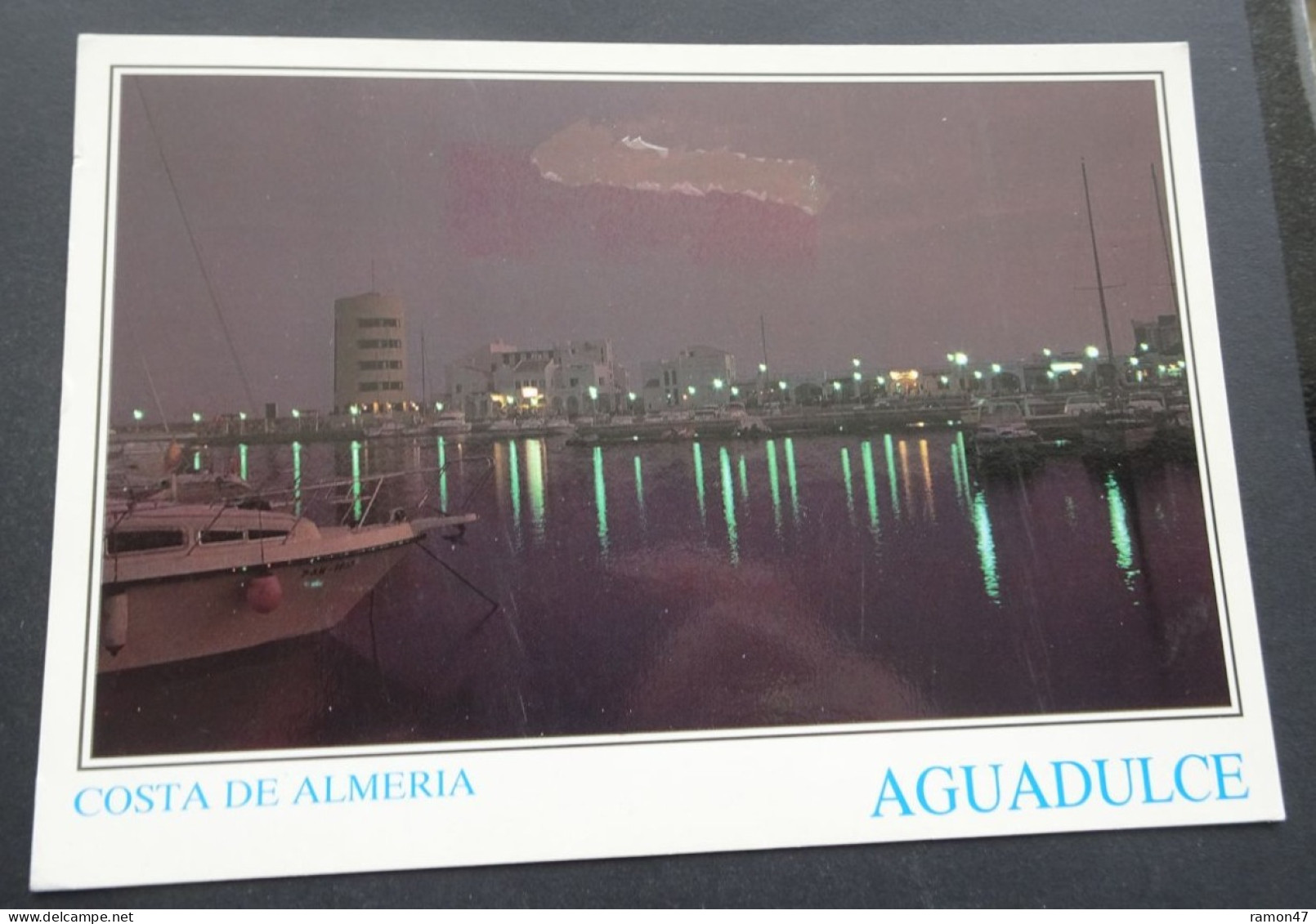 Aguadulce, Costa De Almeria - Pto. Deportivo De Noche - Tintore Ediciones, Malaga - # 1.464 - Almería