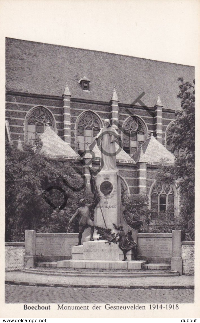 Postkaart - Carte Postale - Boechout - Monument Der Gesneuvelden (C5757) - Boechout