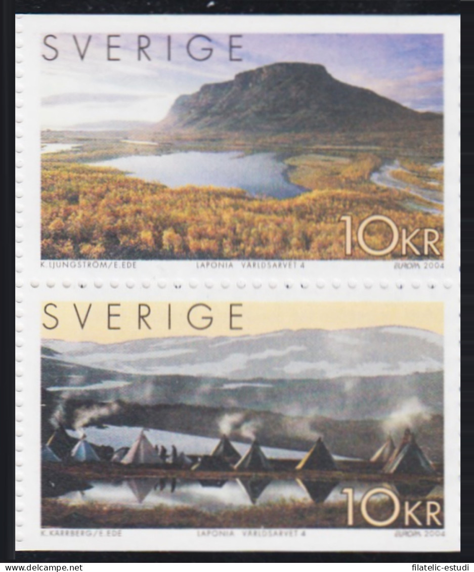 Suecia Sweden 2374/75 2004 Euopa Las Vacaciones MNH - Other & Unclassified