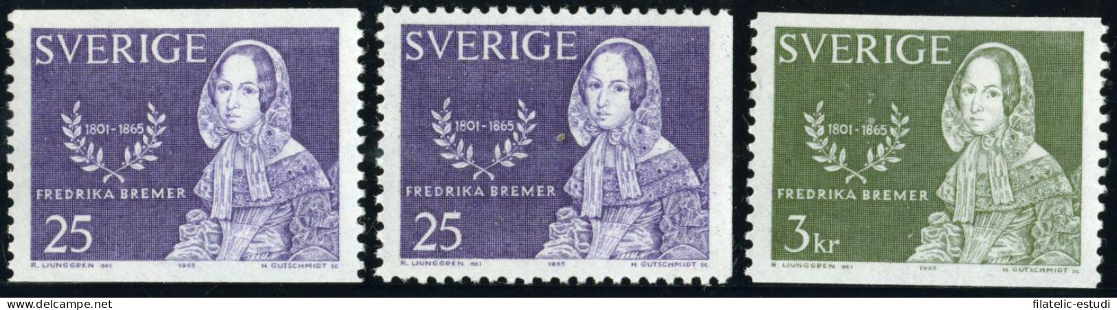 VAR3 Suecia Sweden Nº 527/28+527a  MNH - Autres & Non Classés