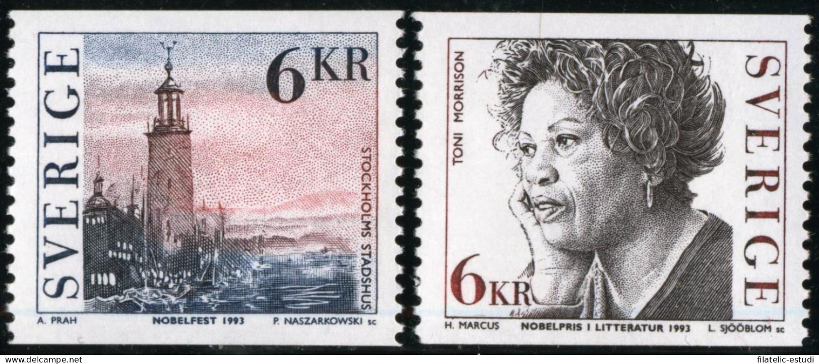 VAR1 Suecia Sweden Nº 1781/82  1993  MNH - Autres & Non Classés