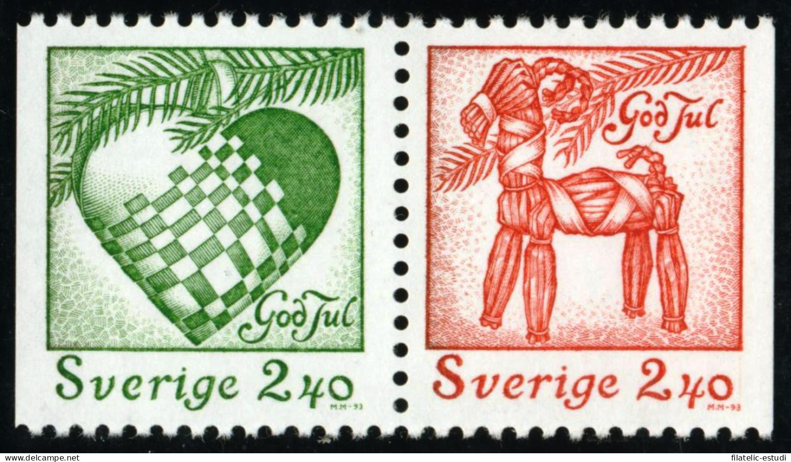 VAR1 Suecia Sweden Nº 1783/84  1993  MNH - Otros & Sin Clasificación