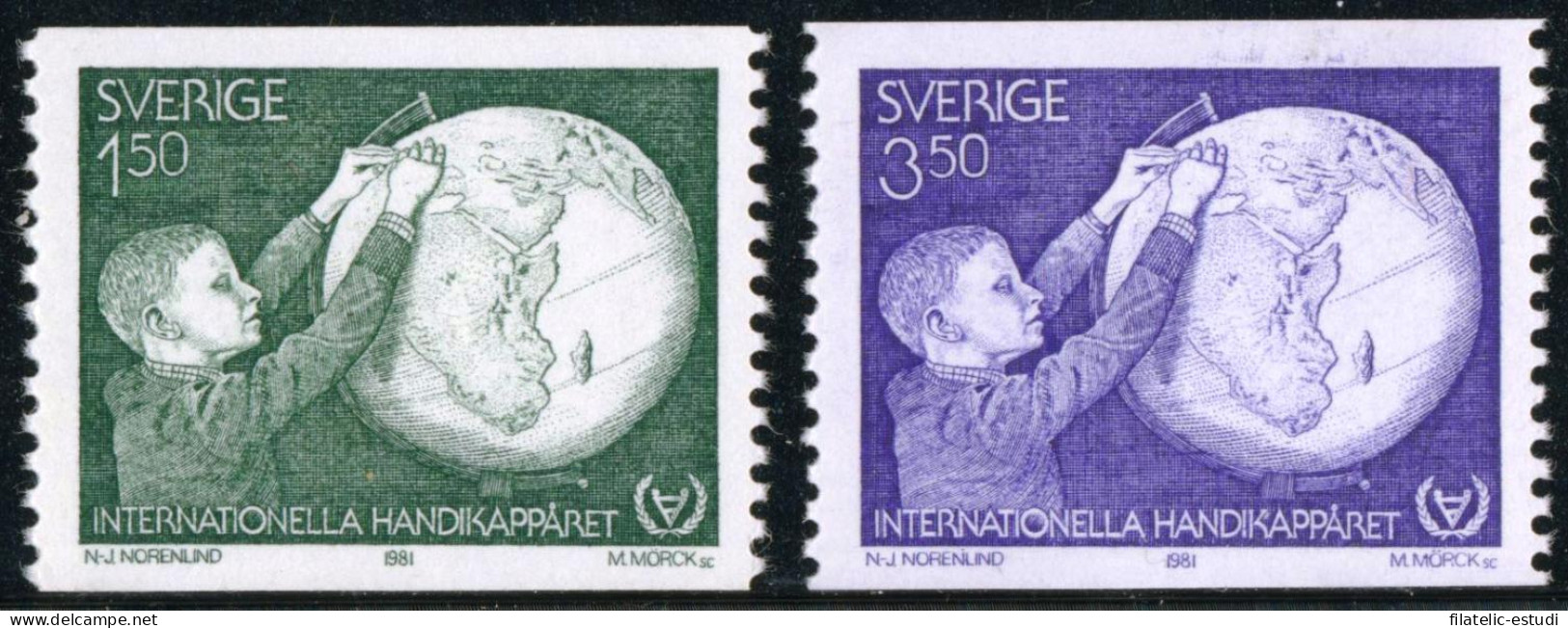 MED  Suecia Sweden  Nº 1125/26  1981   MNH - Otros & Sin Clasificación