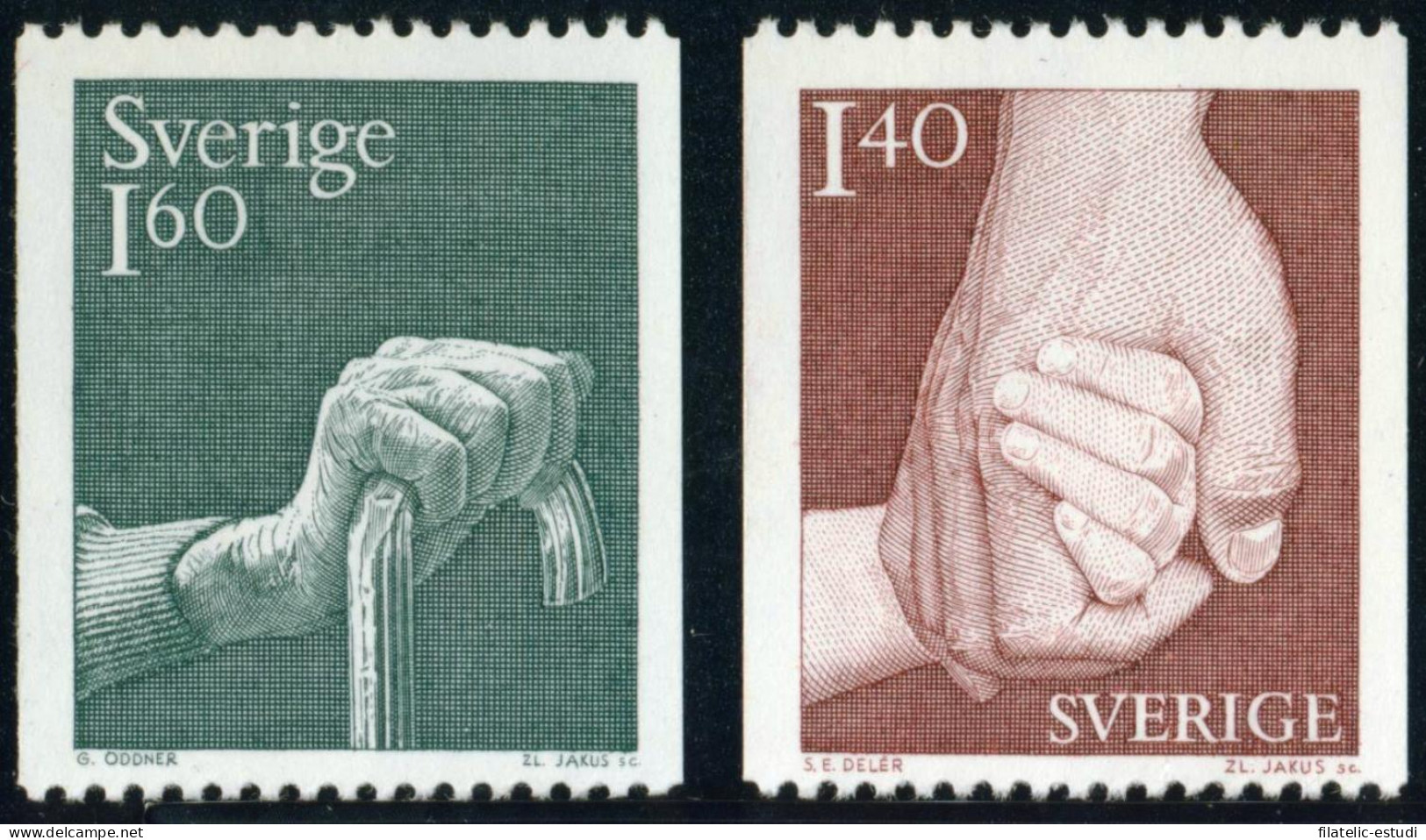 MED/VAR2  Suecia Sweden Nº 1085/86  1980  MNH - Otros & Sin Clasificación