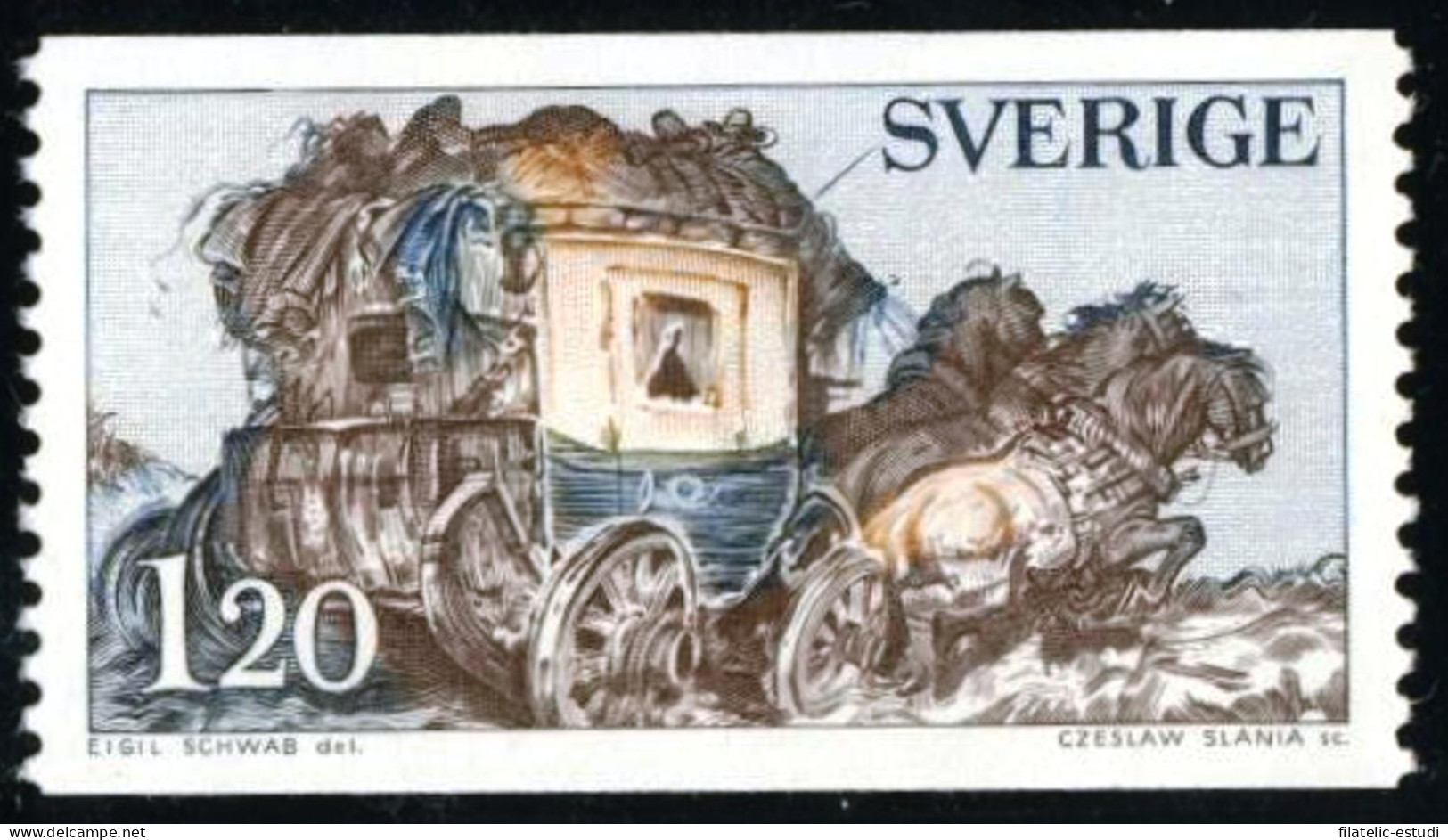 PI2/TRA2   Suecia Sweden Nº 695  MNH - Otros & Sin Clasificación