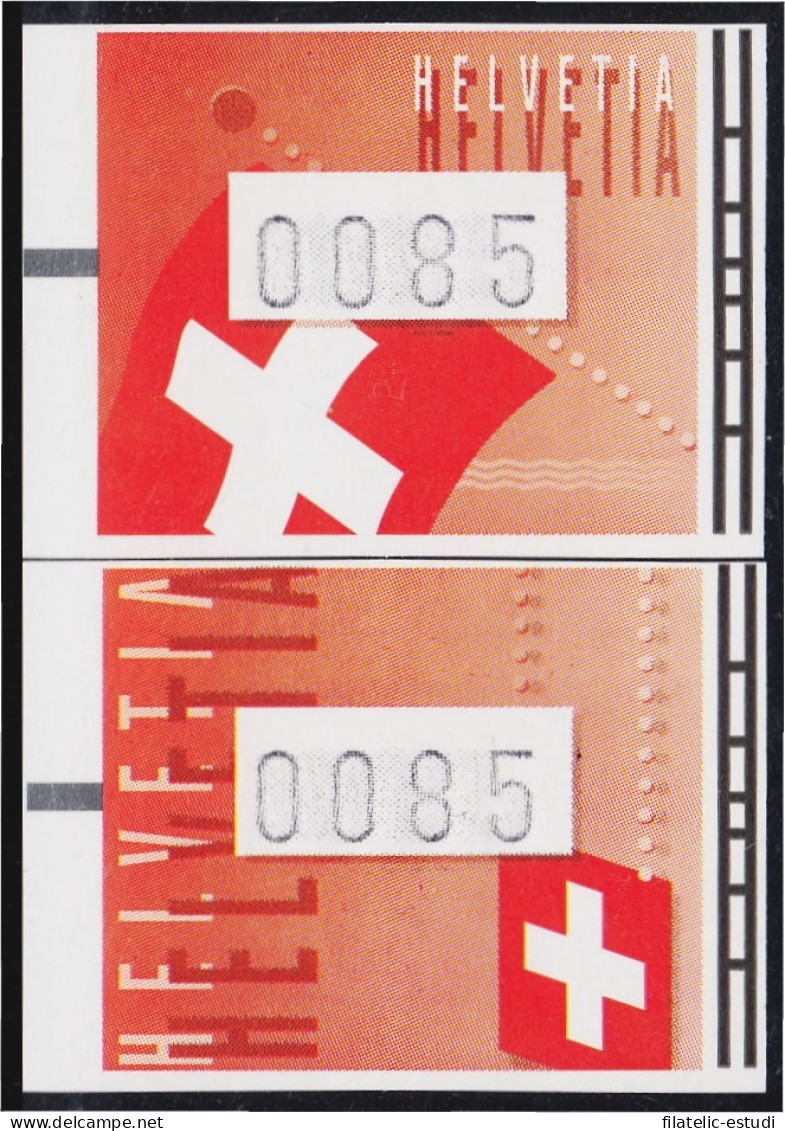 Suiza Distribuidores 20/21 Sellos De Franqueo Bandera Suiza MNH - Sonstige & Ohne Zuordnung