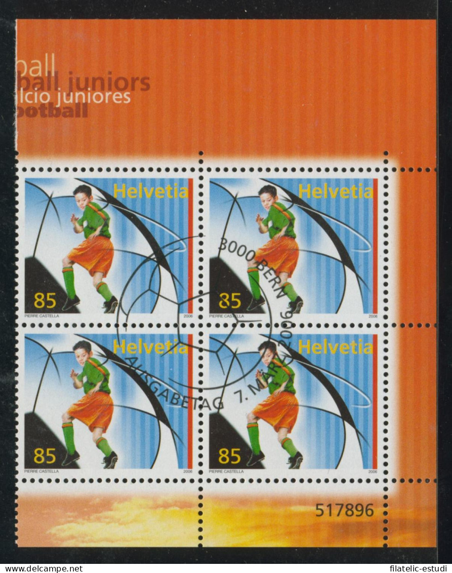 DEP3 Suiza Switzerland  Nº 1885 Bloque 4  2006   MNH - Other & Unclassified